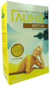 Yellow Clay Powder Natural for Fading Skin 100 G