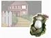 Outdoor Living : Frog Laying on a Leaf Solar Powered Garden Light - Novelty Lighting