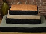 Big Shrimpy Original Dog Bed - Large (Faux Suede/Aqua)