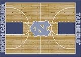 North Carolina Tar Heels 5 4 x 7 8 Home Court Area Rug