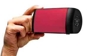 The Oontz with Pink Grille by Cambridge SoundWorks