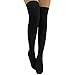 Luxury Divas Cable Knit Over The Knee-High Socks