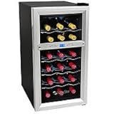 18 Bottle Dual Zone Wine Cooler - Digital Control 18 Bottle Dual Zone Wine Cooler - Digital Control