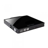 Buffalo MediaStation 8x Portable DVD Drive with LED Power Indicator - Disk drive - DVD±RW (±R DL) / DVD-RAM - 8x8x5x - Hi-Speed USB - external