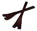 Lipper International 12-1/2-Inch Espresso Alladin Salad Servers