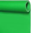 Seamless Background Paper - Photo Background Roll Chroma Key Green - 107"W 36'L *NOT RETURNABLE - Bright consistent color, perfect for Green Screen video and still photography - by alzodigital.com