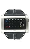 01 The One Ibiza Ride System Black Genuine Leather Band Black Dial Unisex Watch #IRH102RB1