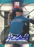 Josh Beckett, Florida Marlins Autographed Card