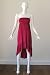 Fluxus Ruffle Tube Dress in Cosmo