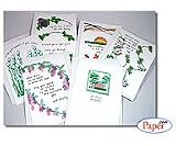 Greeting Card Assortment - 5 x 7 - Sympathy Six Designs - 6 cards / 6 envelopes