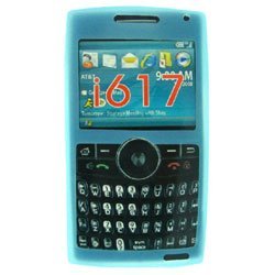 Samsung BlackJack II SGH-i617 i617 Premium Blue Silicone Skin Case Cover