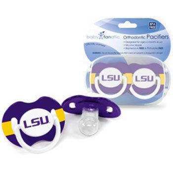 LSU Tigers Pacifier - 2 Pack