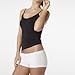 Boody Organic Bamboo EcoWear Women's BoyLeg Briefs,White,Medium/Large