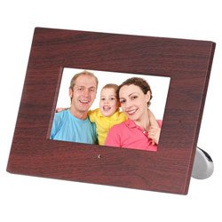 Axion AXN-9702BR 7-Inch Widescreen LCD Digital Picture Frame with Clock, Calendar and MP3... by 