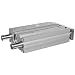 SMC MGP Series Aluminum Air Cylinder with Guide Rod Plate, Slide Bearing, Compact, Double Acting, Switch Ready, Cushioned