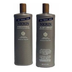Nioxin for Medium Coarse Hair System 8 Shampoo and Conditioner Liter Duo Set (33.8 oz)