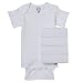 5-pk. Wt Bodysuits - 12M