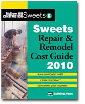 Sweets Repair & Remodel Cost Guide 2010 - BNI Publications - 1557016682 - ISBN: 1557016682 - ISBN-13: 9781557016683