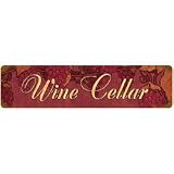 Wine Cellar Metal Sign