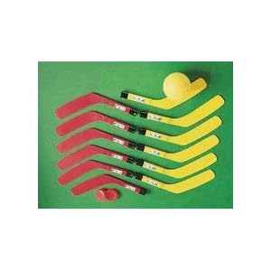 Scooter Board Hockey Set
