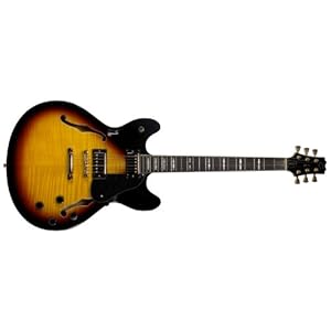 best value Peavey JF-1 EXP Hollow Body Electric Guitar (Tobacco Burst) Online Store