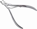 Signature by MEHAZ Cuticle Nipper - 1/2 Jaw - Nickel-MS302