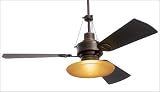 Emerson CF200GES Cityscape Golden Espresso Contemporary Ceiling Fan 52 Blade Span