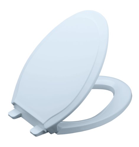 Kohler K-4734-6 Rutledge Quiet-Close Elongated Toilet Seat with Q3 Advantage, Skylight