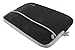 rooCASE Neoprene Netbook Sleeve Case Cover for Gateway 11.6-Inch LT3119u Netbook (Invisible Zipper Dual-Pocket - Black)