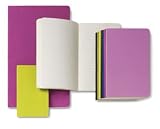 Moleskine Volant Notebooks - Pink, 5 times; 8frac14;, Large Sketchbooks, Pkg of 2