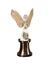 GKI Bethlehem Lighting LED White Pulsing Reflections Angel Christmas Table Topper, Battery-Operated