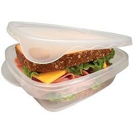 Rubbermaid TakeAlongs 2.9-Cup Square Containers , Pack of 2