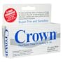 12 Okamoto Crown Condoms, World Famous Super Thin and Sensitive Condom, for Extra Sensation