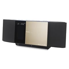 Panasonic SC-HC40EG-N Kompaktanlage (iPod/iPhone Dock, USB) champagner