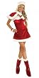 Santa's Helper Sexy Red Costume - Size Standard, Dress Size 4-8
