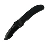 JPT-2BS Joe Pardue Utilitac Folding Knife w/ Combo Edge & Black Zytel Handle