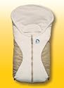 Heitmann Eisbärchen Fußsack für Babyschale beige