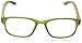 Peepers Bravo Bamboo Wayfarer Reading Glasses,Green,+1.75
