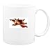 Mug with wild, squirrel, flight, animal