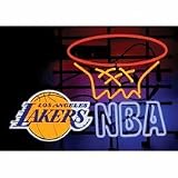 Los Angles Lakers NBA Neon Sign
