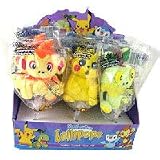Bartons Pokemon Marshallow Lollipops - 1.5 Oz/Pack, 12 ea
