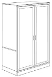 Office Furniture DMI - Double Door Wardrobe - Executive Office Furniture /  ....