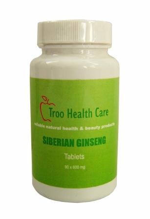 Siberian Ginseng 90x600mg Tablets - Supplement 