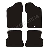 Fiat Seicento Tailored Car Mats (1998-2004) Black Ultimate Carpet (Luxury Range)