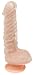 California Exotics Crystal Cote Dildo, Blush, 7 Inches