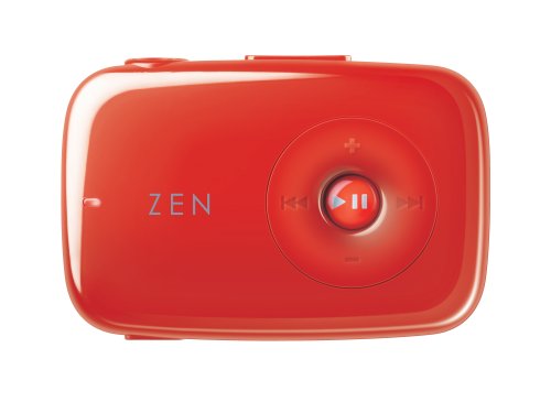 Creative Zen Stone 1 GB MP3 Player (Red)