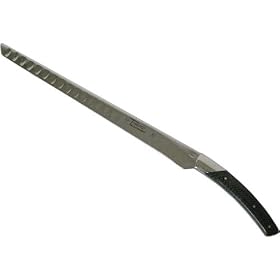 Laguiole Le Thiers Sleek Design Carbon Fiber Ham Knife in Gift Box by Laguiole