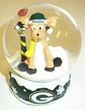 Green Bay Packers NFL Holiday Snow Globe (Quantity of 1)
