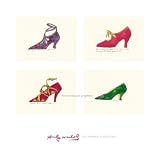 Shoes Shoes Shoes 1955 by Andy Warhol. Art Print Poster FRAME IT.. 32 inches width by 32 inches height. Highest Quality Art Poster Print