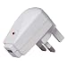 UK Universal White USB Travel Charger Adaptor for USB Type A connectors, All iPods / iPod Classic 120GB / Microsoft Zune [all requires USB charging cable]
